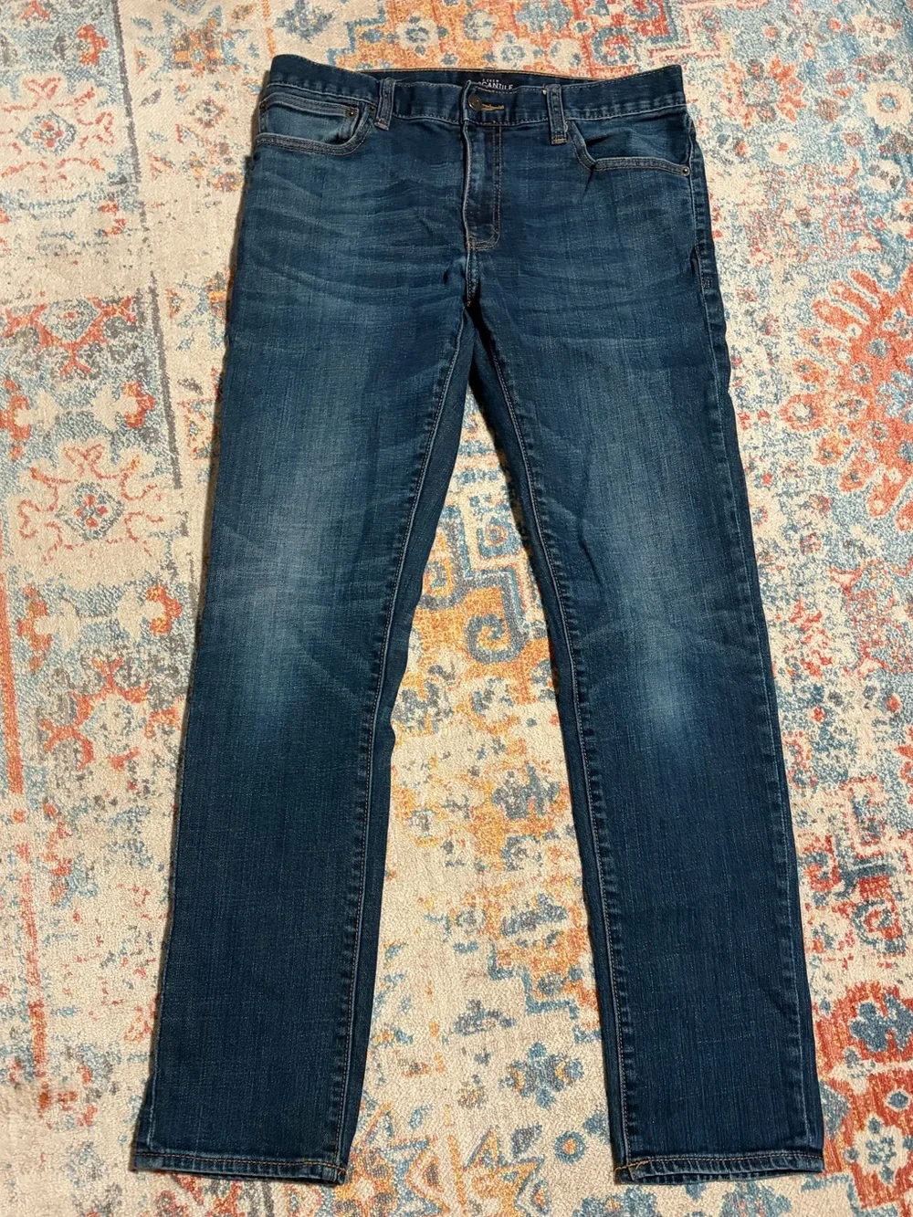 J.Crew slim dark rinse jeans